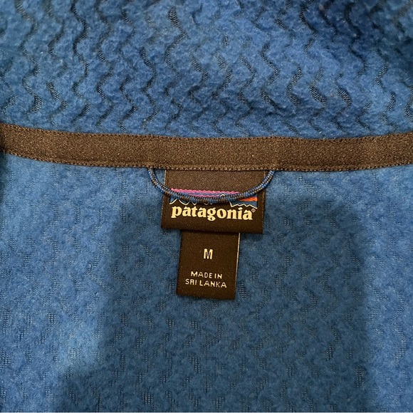 Patagonia Men’s R1 Air Zip-Neck Mid-Layer Pullover Sweatshirt - Blue Medium - Picture 4 of 6
